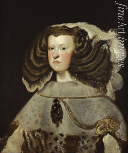 Velàzquez Diego - Porträt von Maria Anna von Österreich (1634-1696)