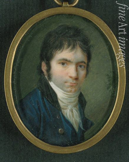 Horneman Christian - Portrait of Ludwig van Beethoven (1770-1827)