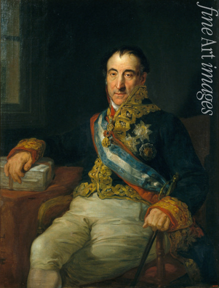 López Portaña Vicente - Don Pedro Gómez Labrador, Marquis von Labrador (1755-1852), Delegierter zum Wiener Kongress