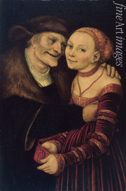 Cranach Lucas der Ältere - Das ungleiche Paar