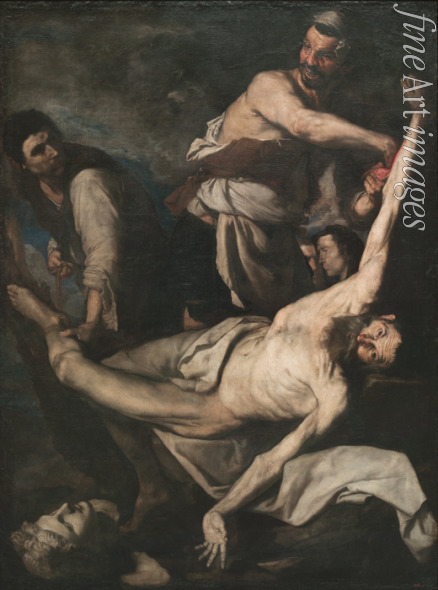 Ribera José de - Das Martyrium des Heiligen Bartholomäus