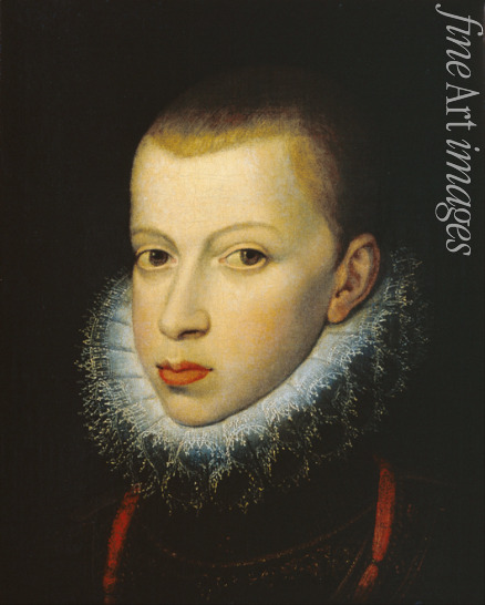 Pantoja de la Cruz Juán - Porträt von König Philipp III. von Spanien und Portugal (1578-1621)