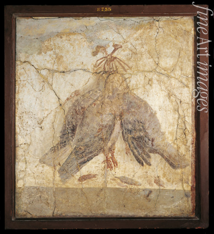 Roman master - Still Life with the birds hanging from a nail