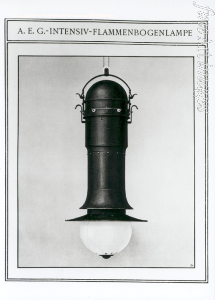Behrens Peter - AEG Intensive Flame Arc Lamp