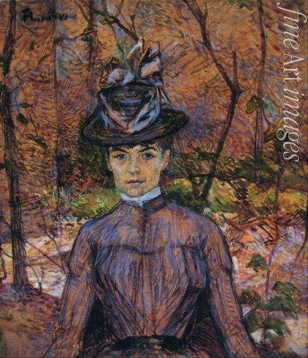 Toulouse-Lautrec Henri de - Portrait of Suzanne Valadon (1865-1938)
