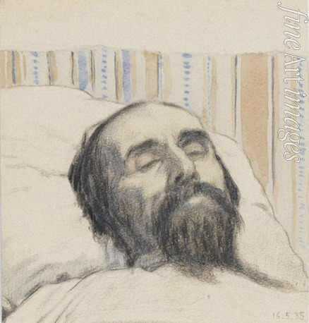 Kliun (Klyun) Ivan Vassilyevich - Malevich on his Deathbed