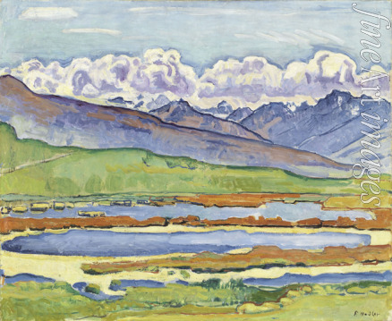 Hodler Ferdinand - Landscape at Montana