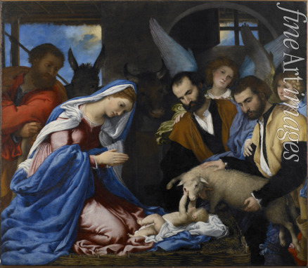 Lotto Lorenzo - The Adoration of the Shepherds