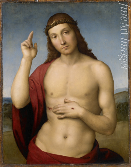 Raffael (Raffaello Sanzio da Urbino) - Christus der Erlöser