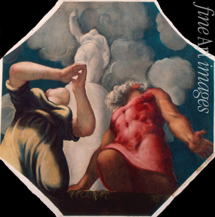Tintoretto Jacopo - Deukalion und Pyrrha