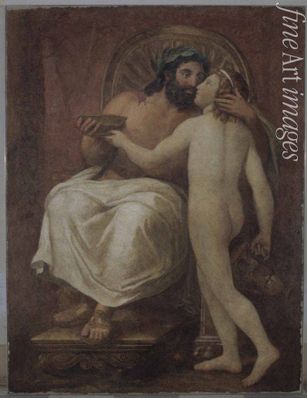 Mengs Anton Raphael - Jupiter Kissing Ganymede