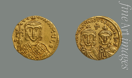 Numismatic Ancient Coins - Solidus of Emperor Constantine V (751-775)