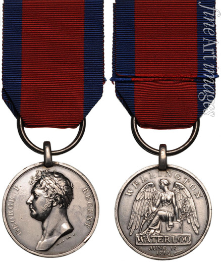 Orders decorations and medals - The Waterloo Medal