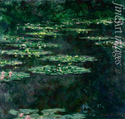 Monet Claude - Die Seerosen (Les Nymphéas)