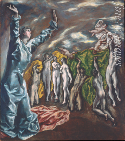 El Greco Dominico - Die Vision des heiligen Johannes