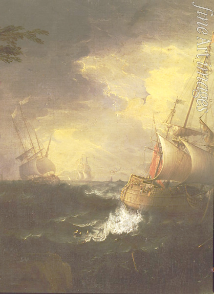 Coccorante Leonardo - Stormy sea (Detail)