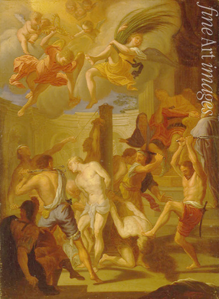 Trevisani Francesco - Vier heiligen Märtyrer