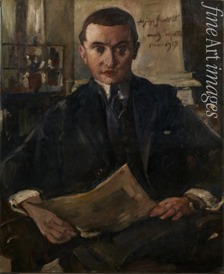 Corinth Lovis - Portrait of Wolfgang Gurlitt