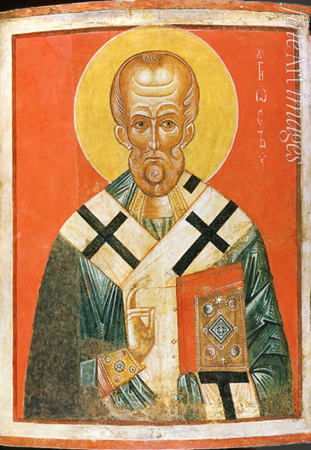 Russian icon - Saint Nicholas