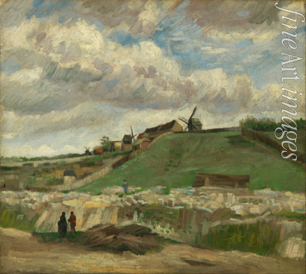 Gogh Vincent van - The Hill of Montmartre with Stone Quarry