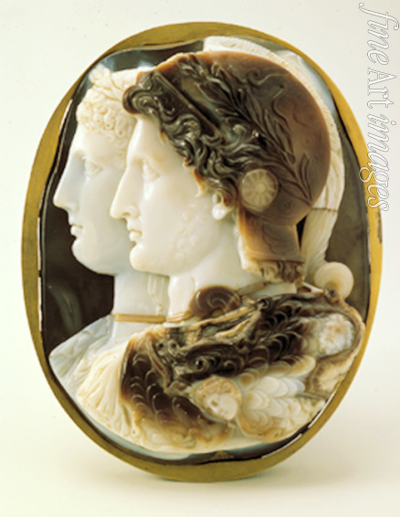 Classical Antiquities - Cameo (The Gonzaga Cameo) with King Ptolemy II of Egypt and his wife Arsinoe I