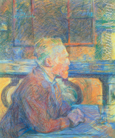 Toulouse-Lautrec Henri de - Porträt von Vincent van Gogh