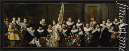 Pickenoy Nicolaes Eliasz. - Banquet of the Civic Guard Company of Captain Jacob Backer and Lieutenant Jacob Rogh