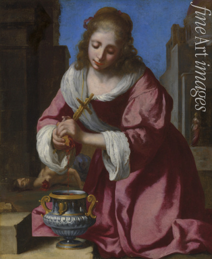 Vermeer Jan (Johannes) - Die heilige Praxedis