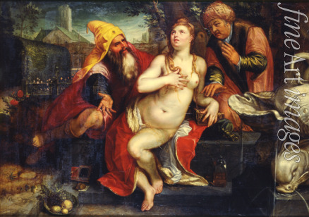 Goltzius Hendrick - Susanna und die beiden Alten