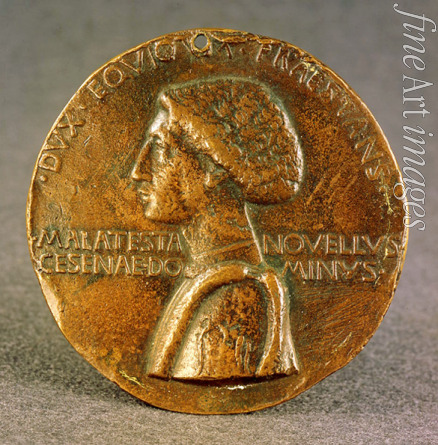 Pasti Matteo di Andrea de - Medal to the glory of Sigismondo Pandolfo Malatesta (Obverse)