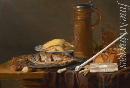 Peeters Clara - Still Life with Clay Pipe