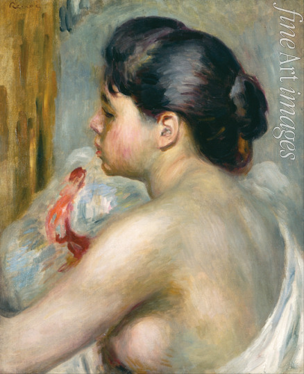 Renoir Pierre Auguste - Dunkelhaarige Frau