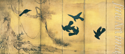 Hasegawa Tohaku - Crows