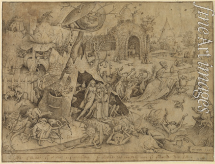 Bruegel (Brueghel) Pieter der Ältere - Luxuria (Wollust)
