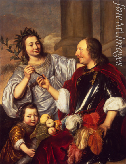 Bray Jan de - Allegorical family portrait