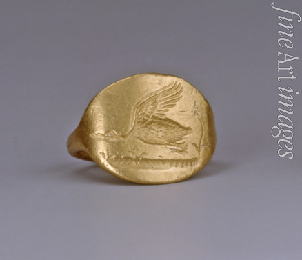 Scythian Art - Ring with a flying duck