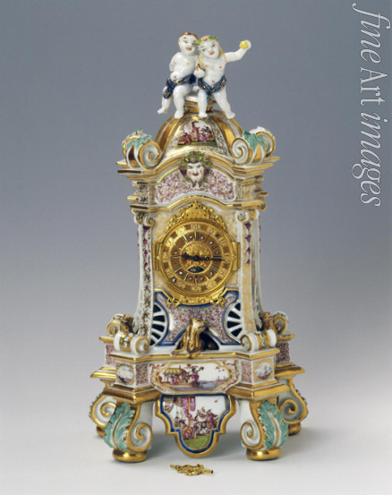 Fritzsche Georg - Porcelain Clock