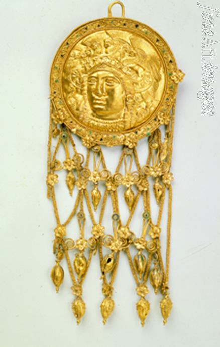 Scythian Art - Pendant with Head of Athena Parthenos