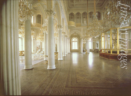 Stackenschneider Andrei Ivanovich - The Pavilion Hall of the Small Hermitage