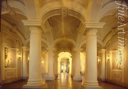 Russische Architektur - Die Eingangshalle des Menschikow-Palastes von Sankt Petersburg