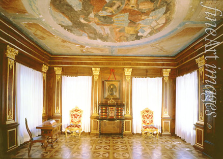 Fontana Giovanni Maria - Das Walnuss-Kabinett im Menschikow-Palast von Sankt Petersburg
