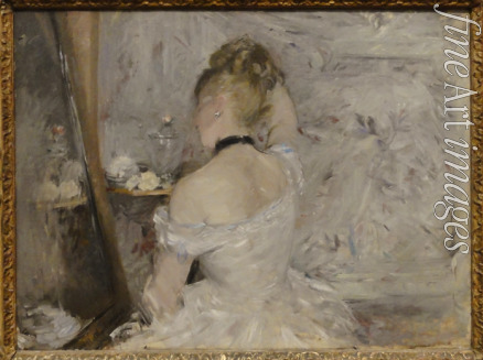 Morisot Berthe - Frau bei der Toilette