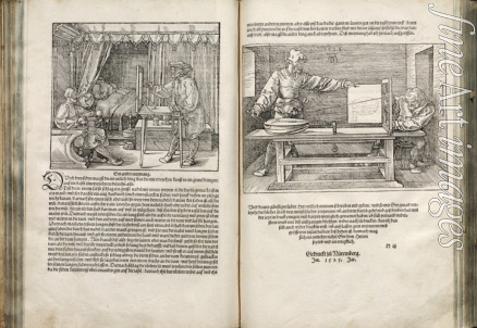 Dürer Albrecht - Illustration aus Vier Bücher von menschlicher Proportion
