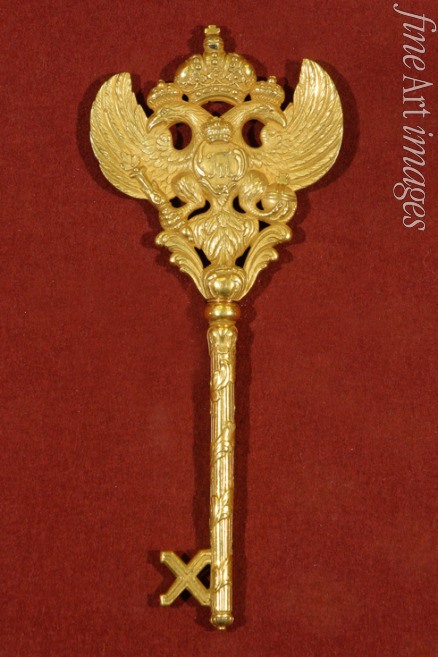 Historic Object - Key of a Chamberlain at the Imperial Court of Russia