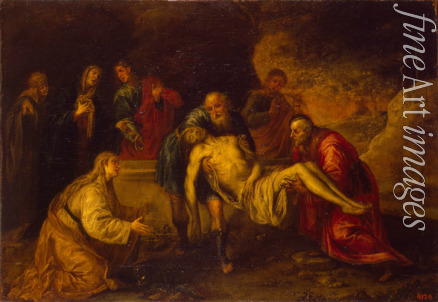 Pereda y Salgado Antonio de - Die Grablegung Christi