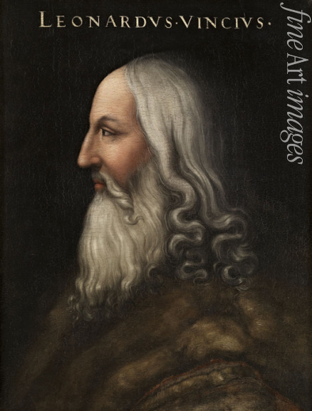 Dell'Altissimo Cristofano - Portrait of Leonardo da Vinci (Giovio Series)