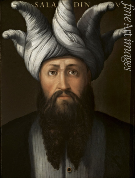 Dell'Altissimo Cristofano - Porträt von Sultan Saladin (Giovio-Serie)