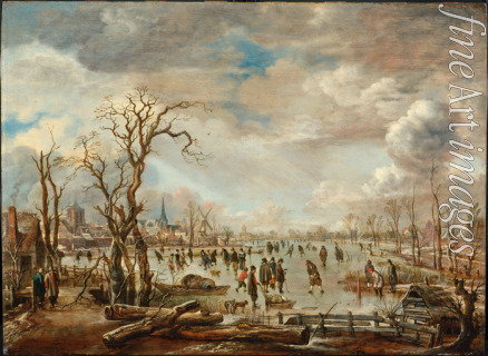 Neer Aert van der - Winter Landscape with Ice pleasures