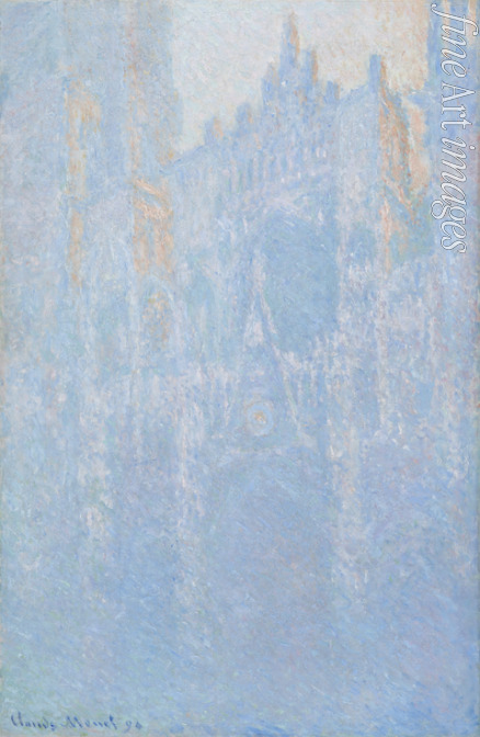 Monet Claude - Die Kathedrale von Rouen im Morgennebel