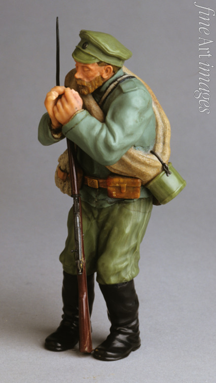 Russischer Meister Manufaktur Fabergé - Soldat
